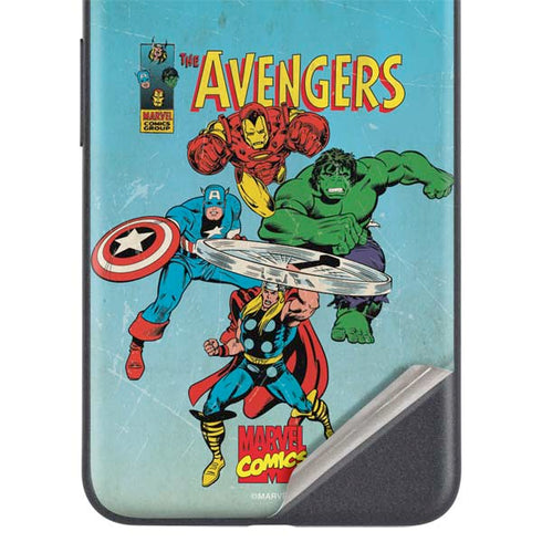 Marvel Classic Comics The Avengers Google Pixel 5a Skin